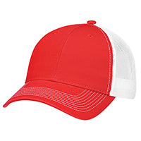 Load image into Gallery viewer, AJM Enzyme Washed Deluxe Chino Twill / Soft Polyester Mesh Cap Embroidered or Heat Press