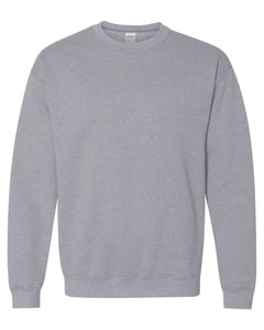 Gildan Heavy Blend Crewneck Sweatshirt Embroidered / Heat Press