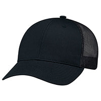 AJM Cotton/Polyester Mesh Snap Back Cap Embroidered or Heat Press