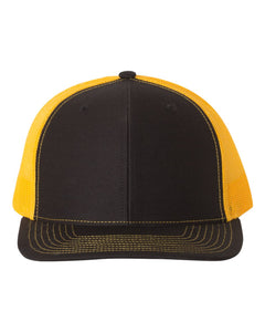 Richardson 112 Snapback Trucker Hat Embroidered or Heat Press