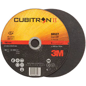 3M Cubitron II Cutting Wheel 6X0.45X7/8 Type 1