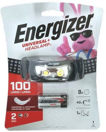Energizer Universal Plus Headlamp 100 Lumens