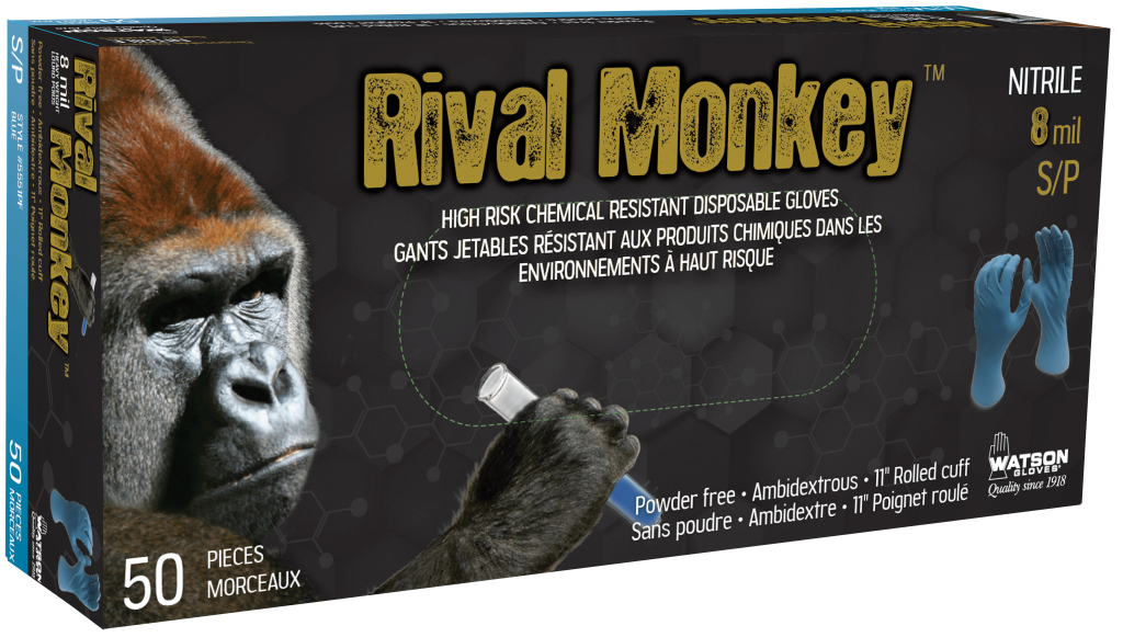 Watson Rival Monkey Disposable Gloves 50bx