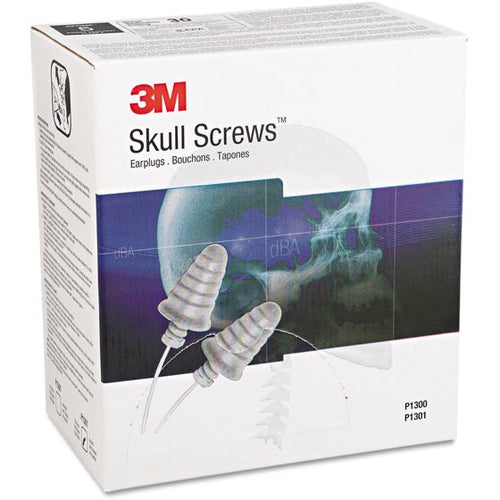 3M Skull Screws Uncorded Earplugs 120 pair/box