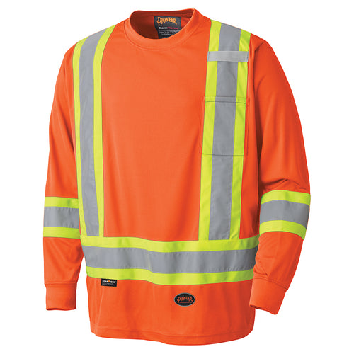 Pioneer Birdseye Long-Sleeved Safety Shirt (Various Colors)