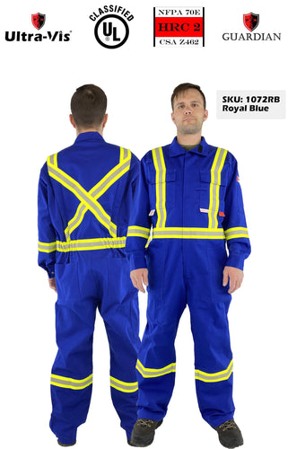 FR Premium Coveralls with Reflective Trim