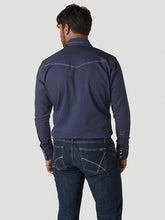 Load image into Gallery viewer, Men’s Wrangler 20X FR Snap Shirt Navy
